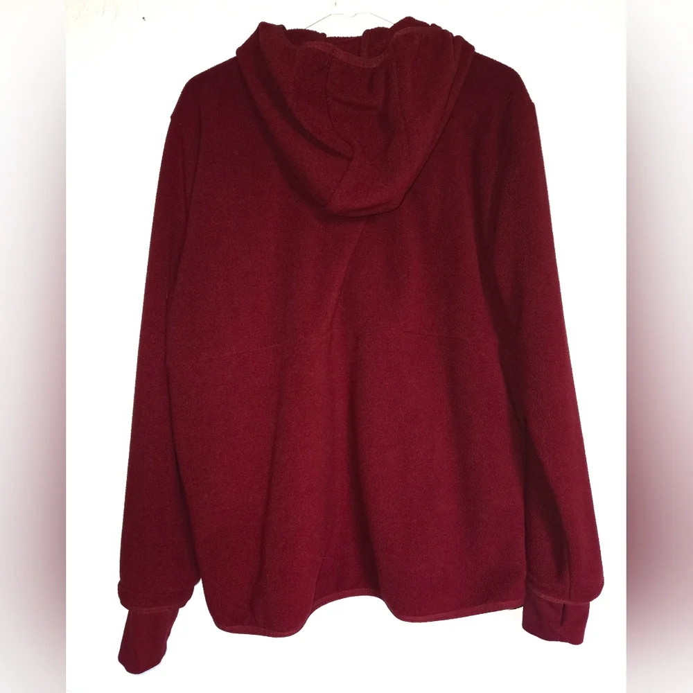 Beyond Yoga Maroon Explorer Half Zip Pullover-Med. #35 - Picture 4 of 7